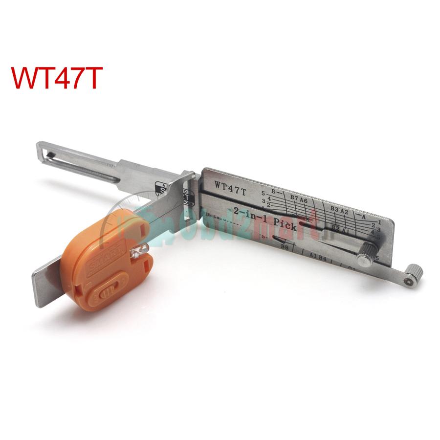 Auto Smart WT47T 2in1 decoder and pick tools( suitable for Saab)