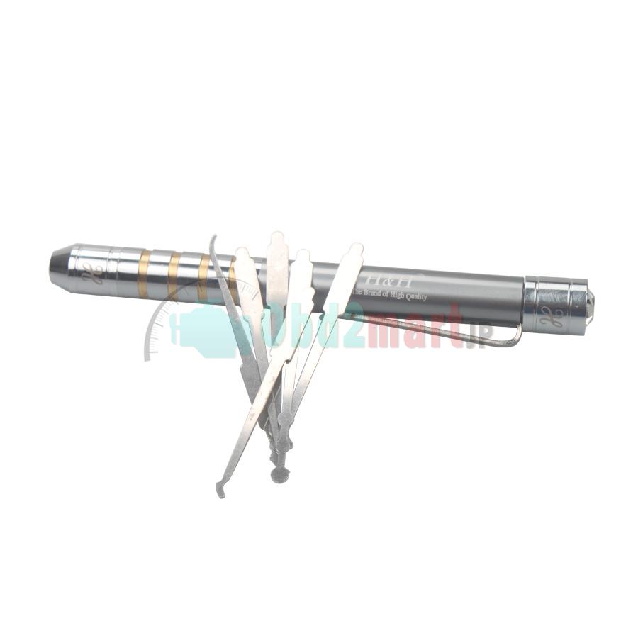 Diamond lockpick pen