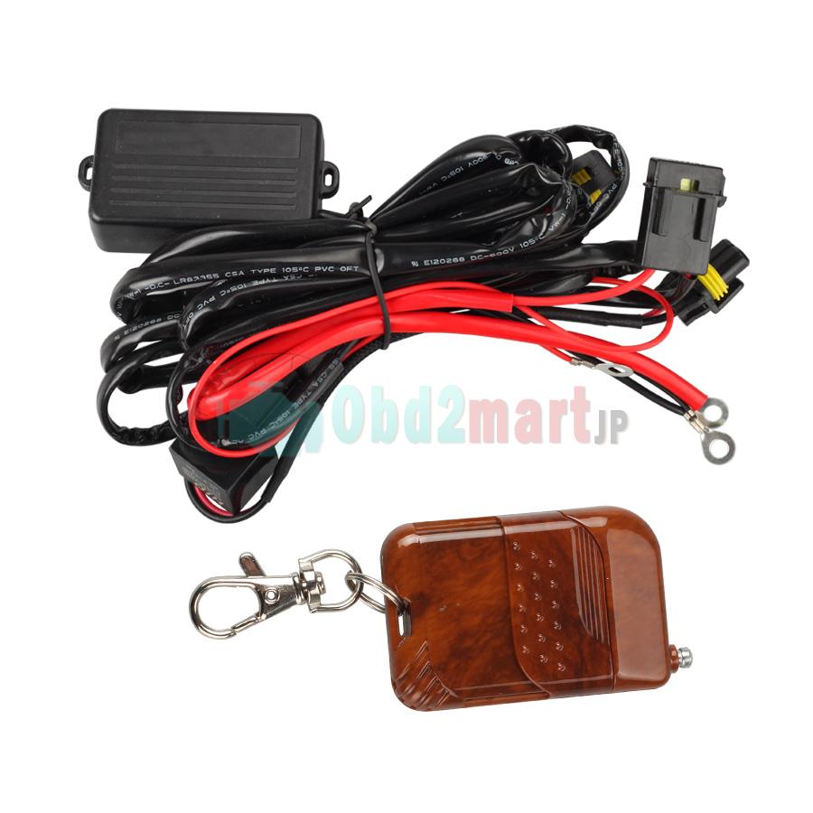 LED HID FOG Spot Work Driving Light Wiring Loom Harness 12V 40A Switch Relay