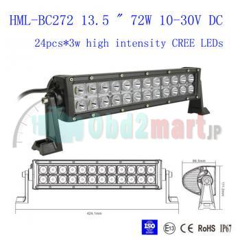 2013 72W CREE Led light bar FLOOD light SPOT light WORK light off road light 4wd boat white