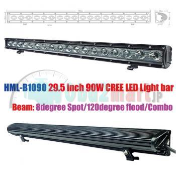 HML-B1090 29.5 inch 90W CREE LED Light bar FLOOD light SPOT light WORK light off road light 4wd boat DC