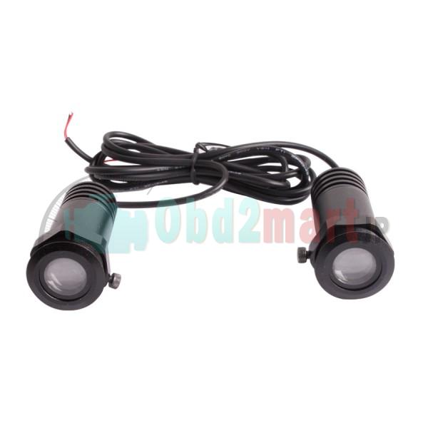 2pcs Car Logo LED Ghost Shadow Welcome Light Laser Door Projector for BMW