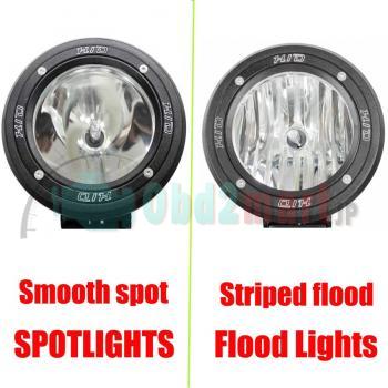 4 Inch H3 HID XENON DRIVING SPOTLIGHTS/Flood Lights OFF ROAD Lights 4WD 35W 12V/24V