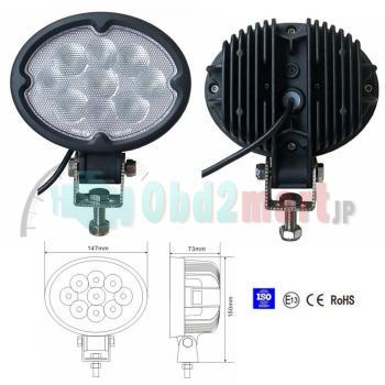 27W Spot/Flood LED Work Light OffRoad Jeep Boat Truck IP67 12V 24V