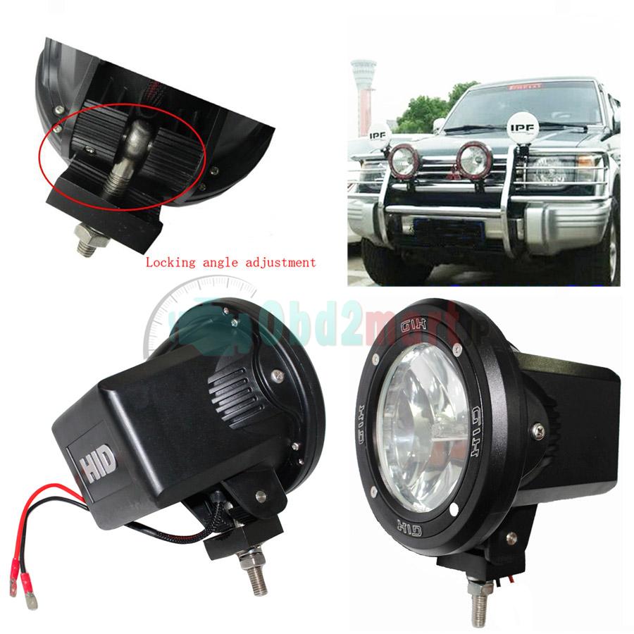 4pcs 70W 75W 4 Inch H3 HID XENON DRIVING SPOTLIGHTS/Flood Lights OFF ROAD Lights 4WD 4x4 12V/24V 6000K