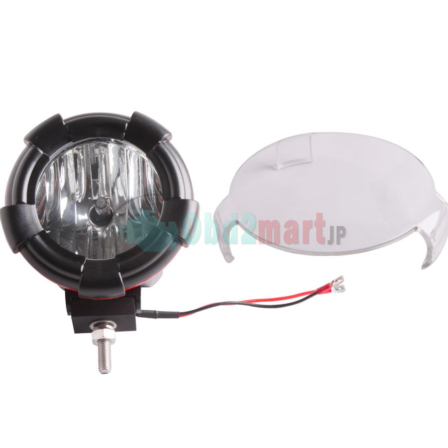 2 PCS 4&Inch HID XENON DRIVING SPOTLIGHTS/FLOODFLIGHTS OFF ROAD Lights 4x4 4WD 55W 12V 24V 6000K