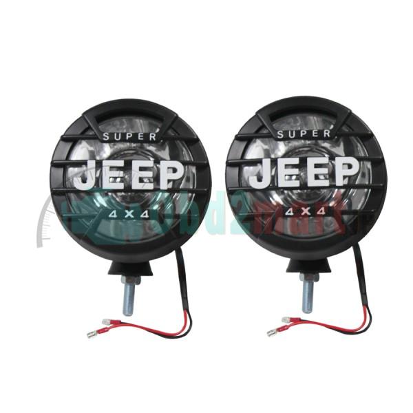 2pcs 55W H3 HID XENON Driving Lights Spotlight Offroad Lights 12V 24V 6000K