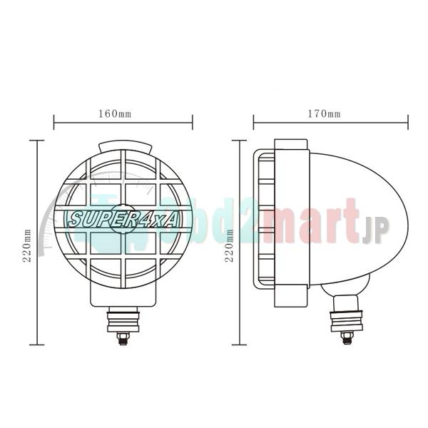 55W H3 HID XENON DRIVING LIGHTS Spot Beam 12V 24V 6000K