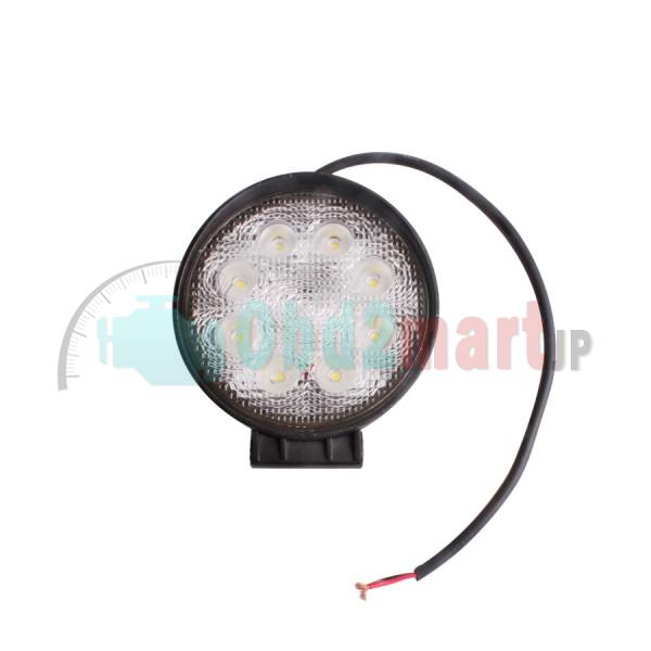 2pcs 24W 12V 24V flood LED Work Light OffRoad Flood Jeep Boat Truck IP67