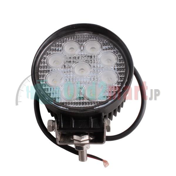 2pcs 27W flood Led Work Spot Round Light Offroads Lamp 12v 24v truck 4x4 Boat Lamp