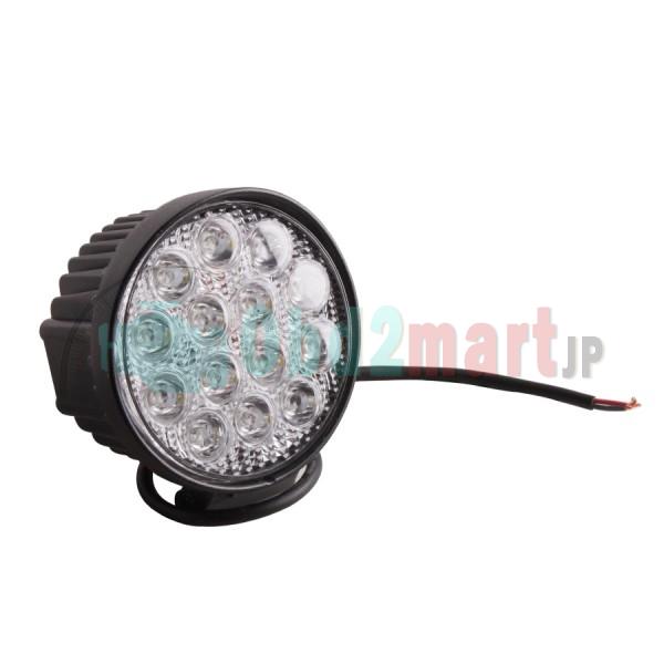 2pcs 42W flood LED Work Light 12V 24V Jeep boat offroad 4WD truck working lamp 6000K