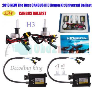 2013 Best 35W CANBUS XENON FULL HID CONVERSION KIT H1 H4 H3 H7 9004 9005 AC 12V Works With All Cars