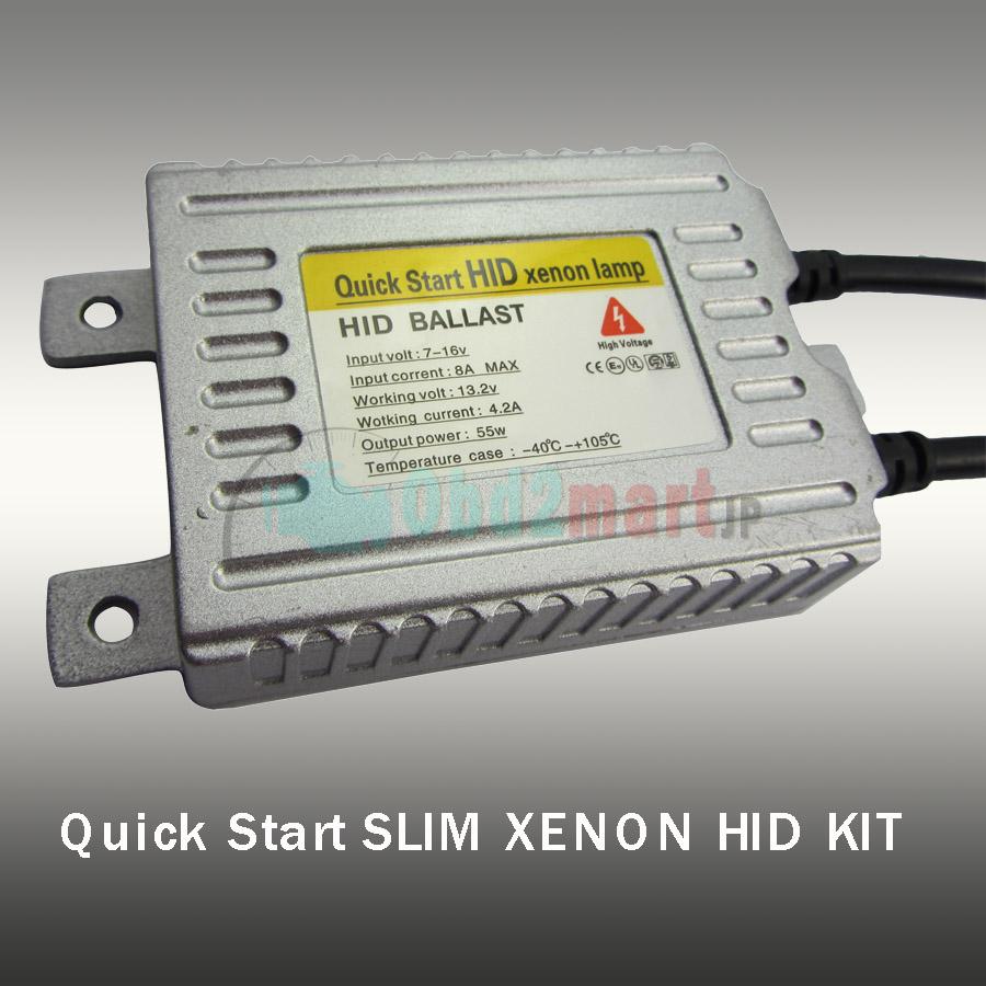 2013 Quick Start SLIM XENON HID KIT H1 H3 H4 H7 H8 H9 H10 H11 H13 9004 9005 9006 9007 55W AC 12V