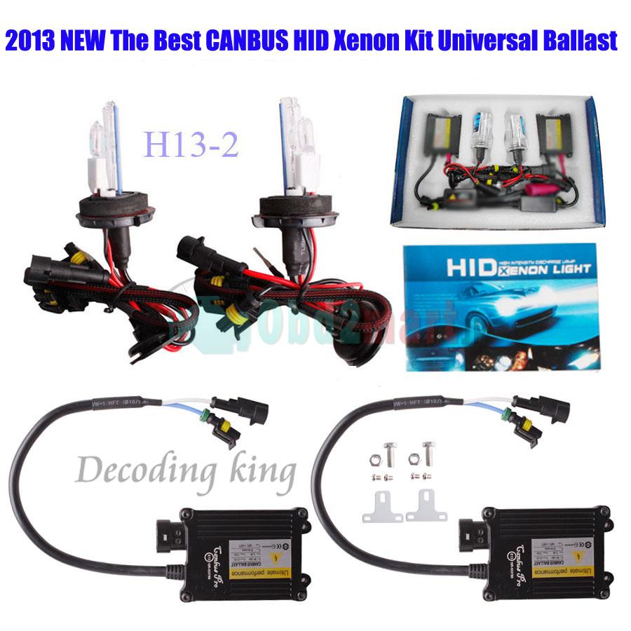 Best Quality 55W Super CANBUS Slim HID Xenon Conversion Kit Fit all Cars AC 12V