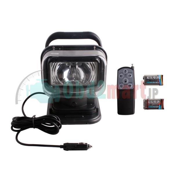 HID SPOTLIGHT 360º SPOT LIGHT LAMP SEARCHLIGHT BOAT CAR WIRELESS REMOTE 75W