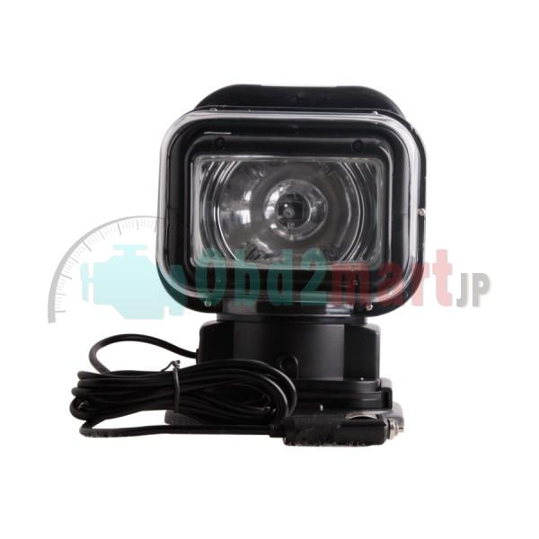 HID SPOTLIGHT 360º SPOT LIGHT LAMP SEARCHLIGHT BOAT CAR WIRELESS REMOTE 75W