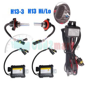 35~45W 9004 9007 H4 H13 Bi-xenon HID KIT xenon High/Low 3000K 6000K 8000K 10K 12K 15K