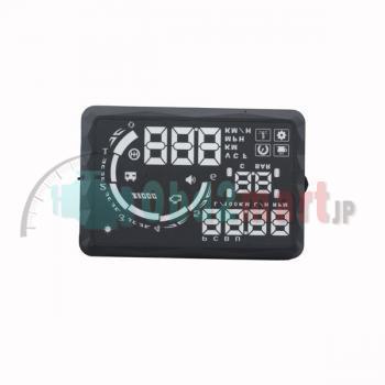 New 5.5&LED OBD-II HUD Head Up Display Over Speeding warning/speed/Km rpm/shift light/temperature S5