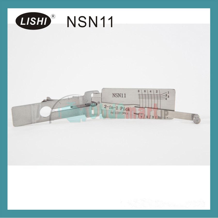 LISHI NSN11 2-in-1 自動ピックアンドデコーダ for Nissan