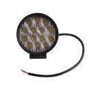 2pcs 42W flood LED Work Light 12V 24V Jeep boat offroad 4WD truck working lamp 6000K