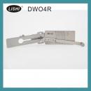 LISHI DWO4R 2-in-1 自動ピックアンドデコーダ Buick (LOVA/Excelle/GL8) Chevy対応