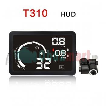 New 5.5" LED OBD-II HUD Head Up Display Over Speeding warning/speed/Km rpm/shift light/temperature +Tire indicator
