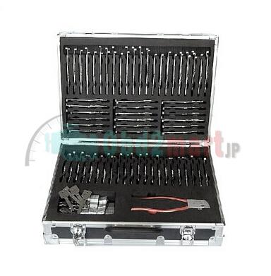 Locksmith LISHI 2 in 1 Auto Pick and Decoder Kit 77pcs/set