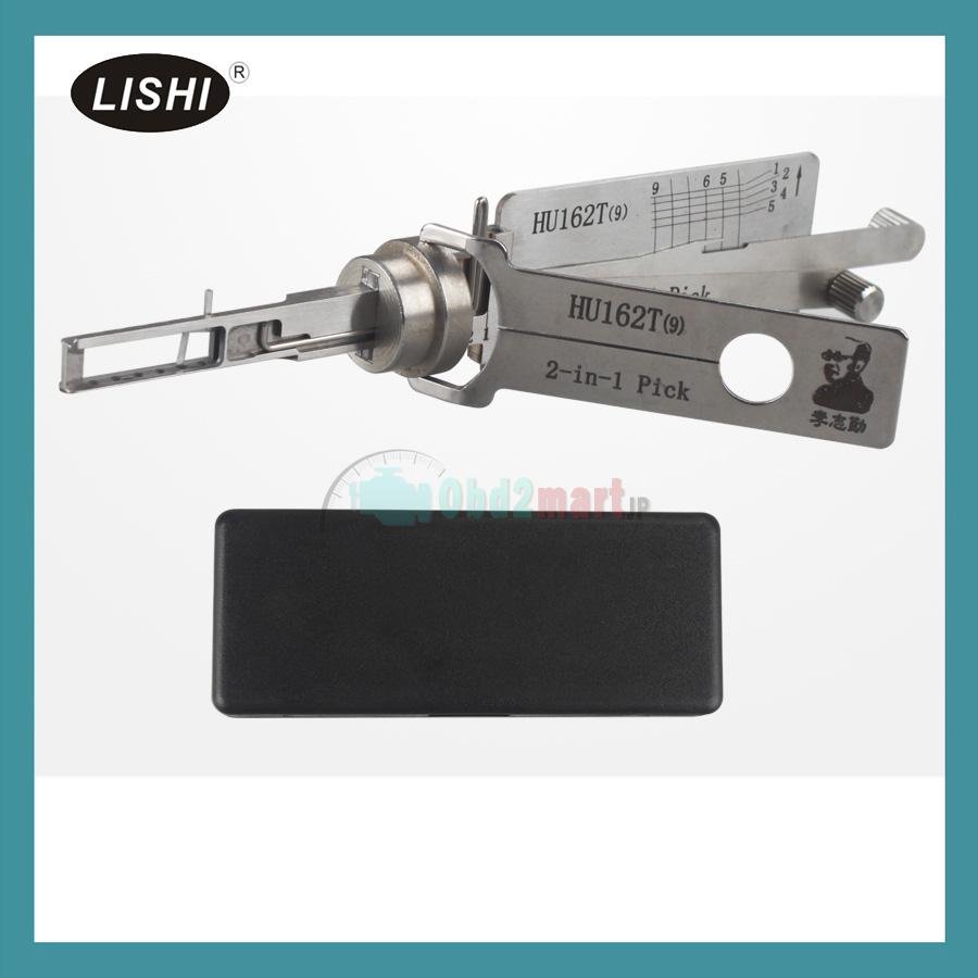 LISHI 2-in-1 HU162T(9)自動ピックとデコーダ VW 対応