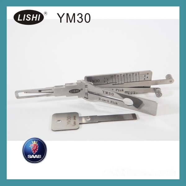 LISHI YM30 2-in-1 Auto Pick and Decoder For SAAB